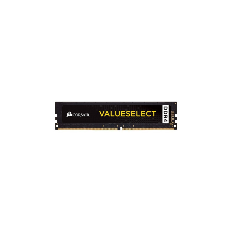 Corsair ValueSelect DIMM 8 GB DDR4-2400, Arbeitsspeicher(schwarz, CMV8GX4M1A2400C16, Value Select)