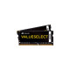 Corsair ValueSelect SO-DIMM 16 GB DDR4-2133 (2x 8 GB) Dual-Kit, Arbeitsspeicher(schwarz, CMSO16GX4M2A2133C15, Value Select)