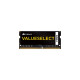 Corsair ValueSelect SO-DIMM 4 GB DDR4-2133, Arbeitsspeicher(CMSO4GX4M1A2133C15, Value Select)