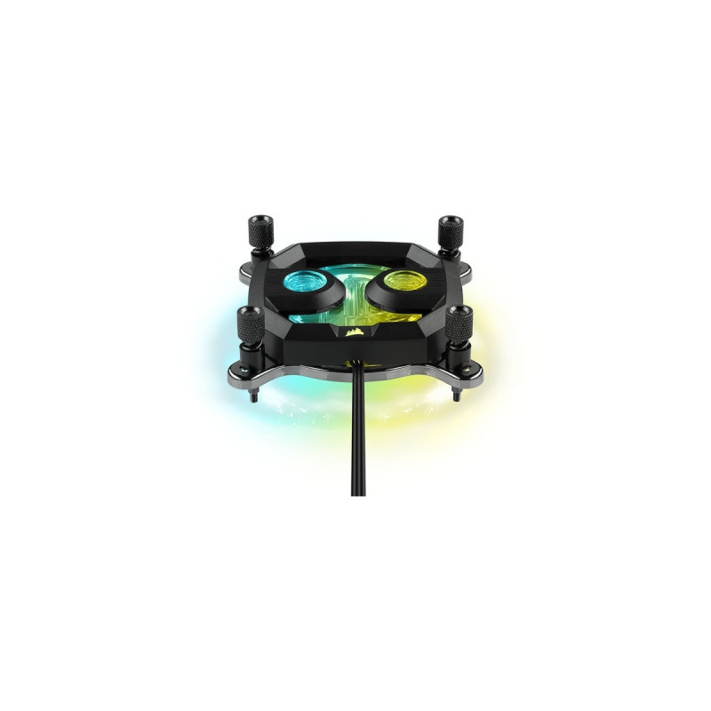 Corsair XC9 RGB CPU-Wasserkühler, CPU-Kühler(schwarz)