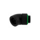 Corsair XF 45° Rotary Adapter Twin Pack, Verbindung(schwarz, kompatibel mit CORSAIR XF Fittings)