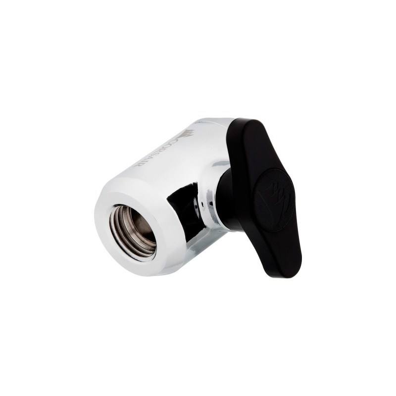 Corsair XF Ball Valve, Ventil(chrom, kompatibel mit CORSAIR XF Fittings)