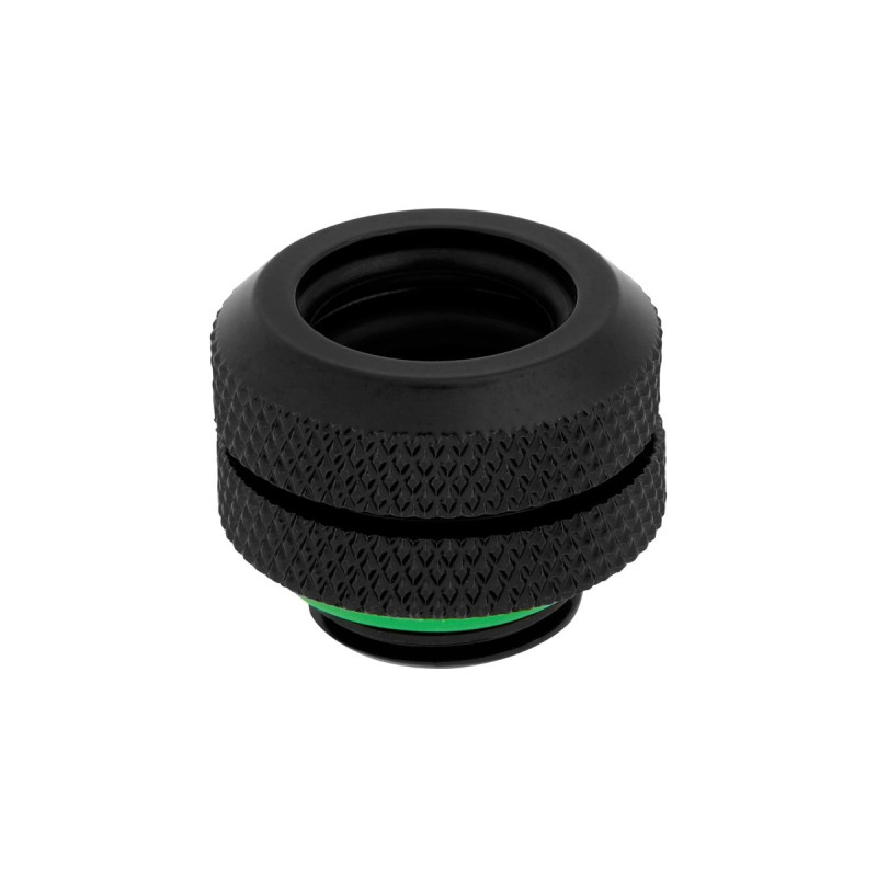 Corsair XF Hardline Fittings Four Pack, Verbindung(schwarz, kompatibel mit 12 mm OD-Hardline Tubing)