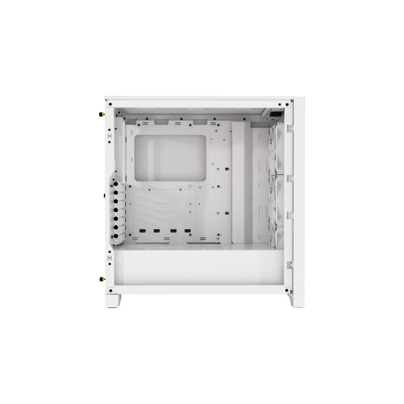 Corsair iCUE 4000D RGB AIRFLOW True White, Tower-Gehäuse(weiß, Tempered Glass)