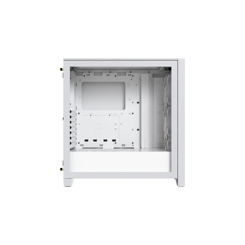 Corsair iCUE 4000D RGB AIRFLOW True White, Tower-Gehäuse(weiß, Tempered Glass)