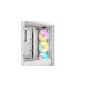 Corsair iCUE 4000D RGB AIRFLOW True White, Tower-Gehäuse(weiß, Tempered Glass)
