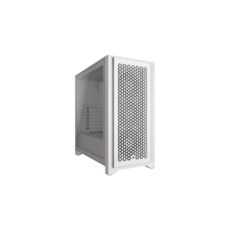 Corsair iCUE 4000D RGB AIRFLOW True White, Tower-Gehäuse(weiß, Tempered Glass)