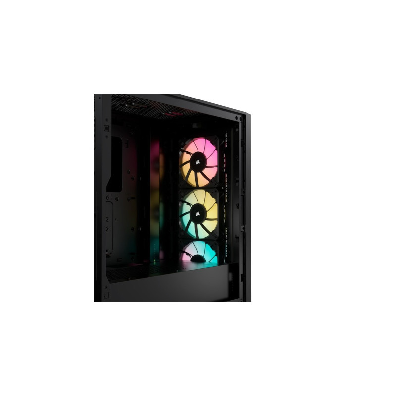 Corsair iCUE 4000D RGB AIRFLOW, Tower-Gehäuse(schwarz, Tempered Glass)