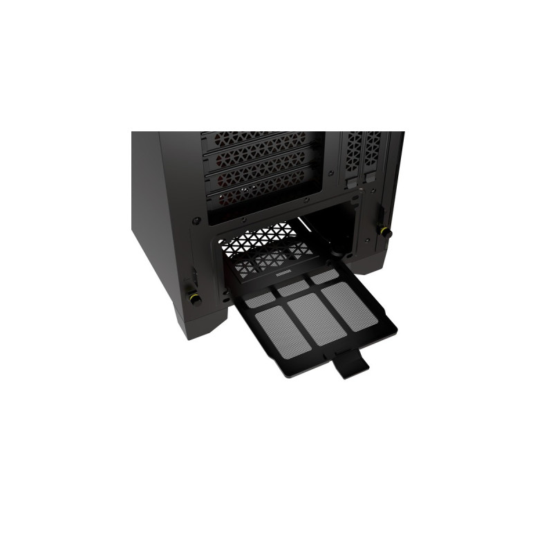 Corsair iCUE 4000D RGB AIRFLOW, Tower-Gehäuse(schwarz, Tempered Glass)