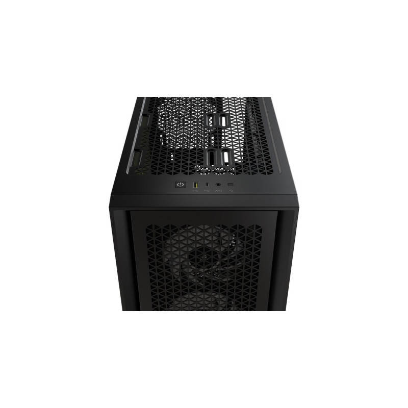 Corsair iCUE 4000D RGB AIRFLOW, Tower-Gehäuse(schwarz, Tempered Glass)