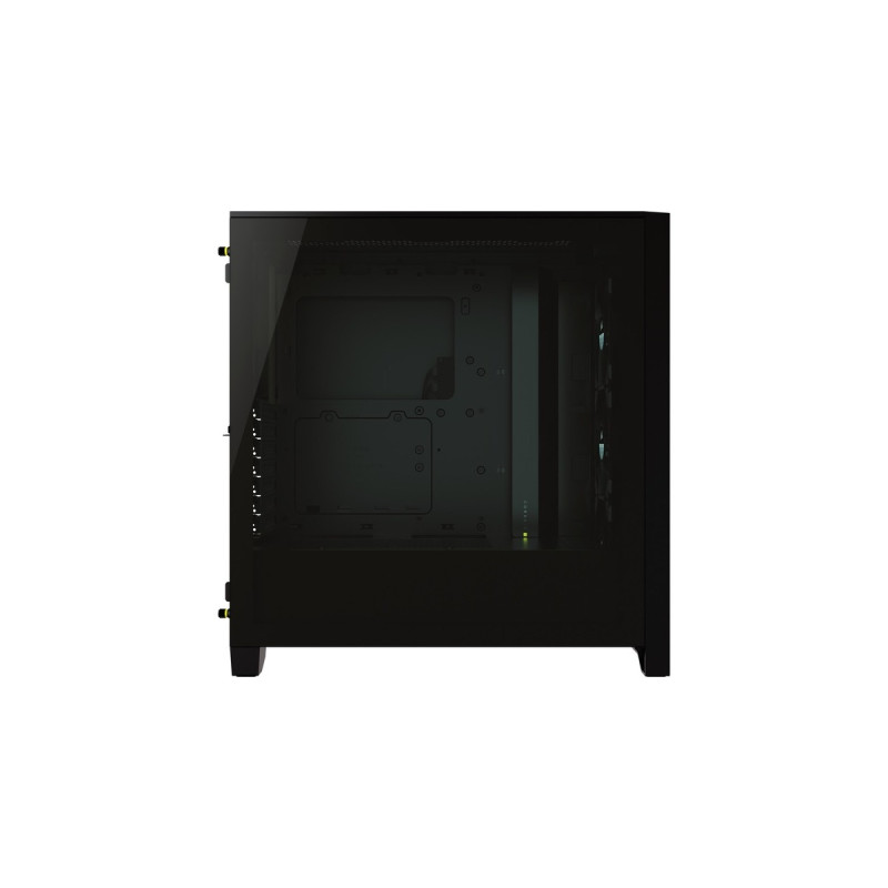 Corsair iCUE 4000X RGB, Tower-Gehäuse(schwarz, Tempered Glass)