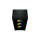 Corsair iCUE 4000X RGB, Tower-Gehäuse(schwarz, Tempered Glass)