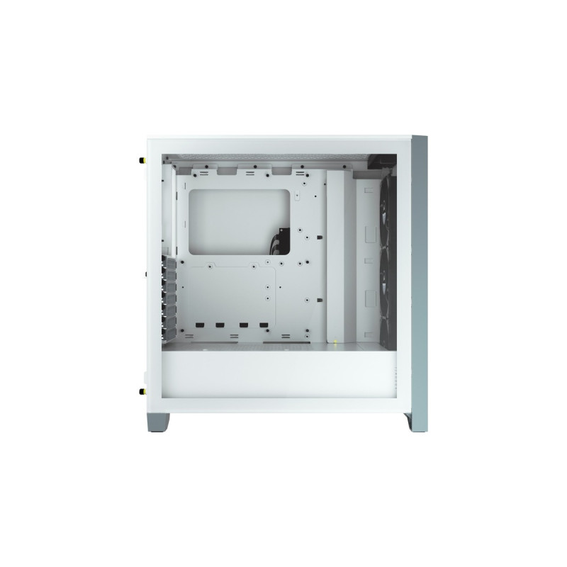 Corsair iCUE 4000X RGB, Tower-Gehäuse(weiß, Tempered Glass)