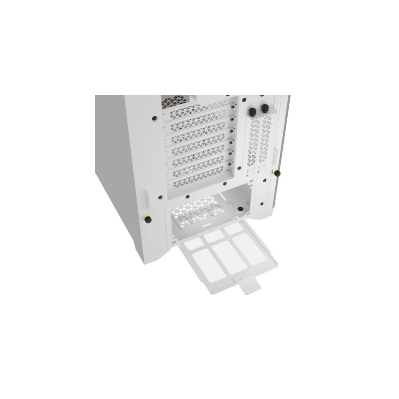 Corsair iCUE 5000D RGB AIRFLOW True White, Tower-Gehäuse(weiß, Tempered Glass)