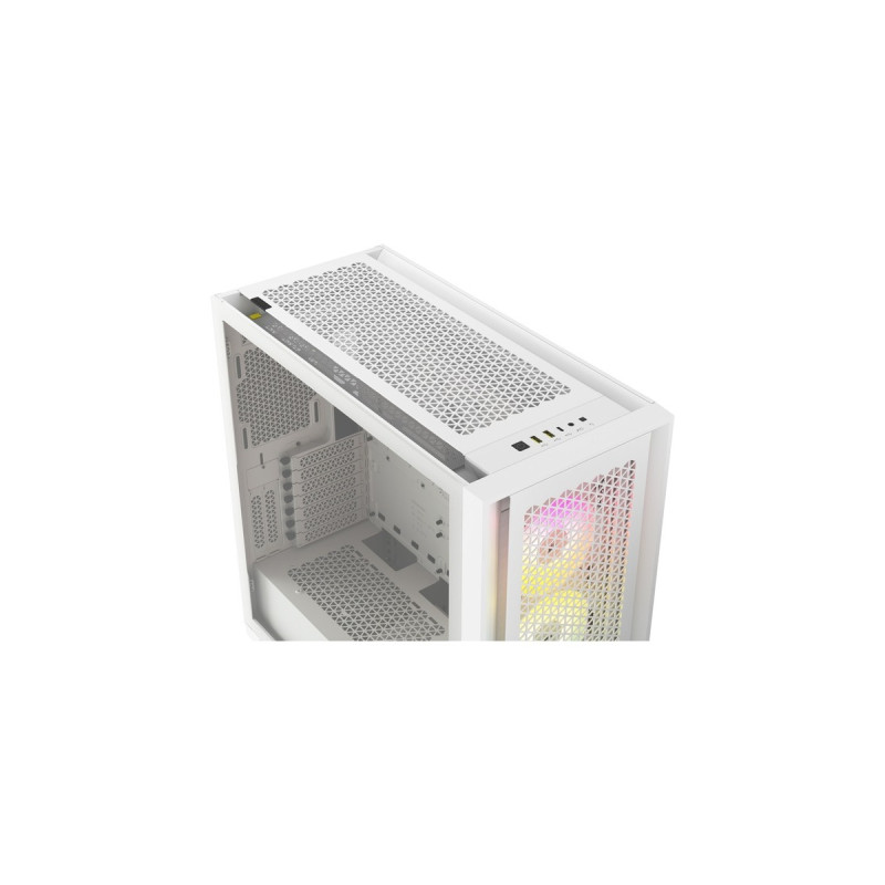 Corsair iCUE 5000D RGB AIRFLOW True White, Tower-Gehäuse(weiß, Tempered Glass)