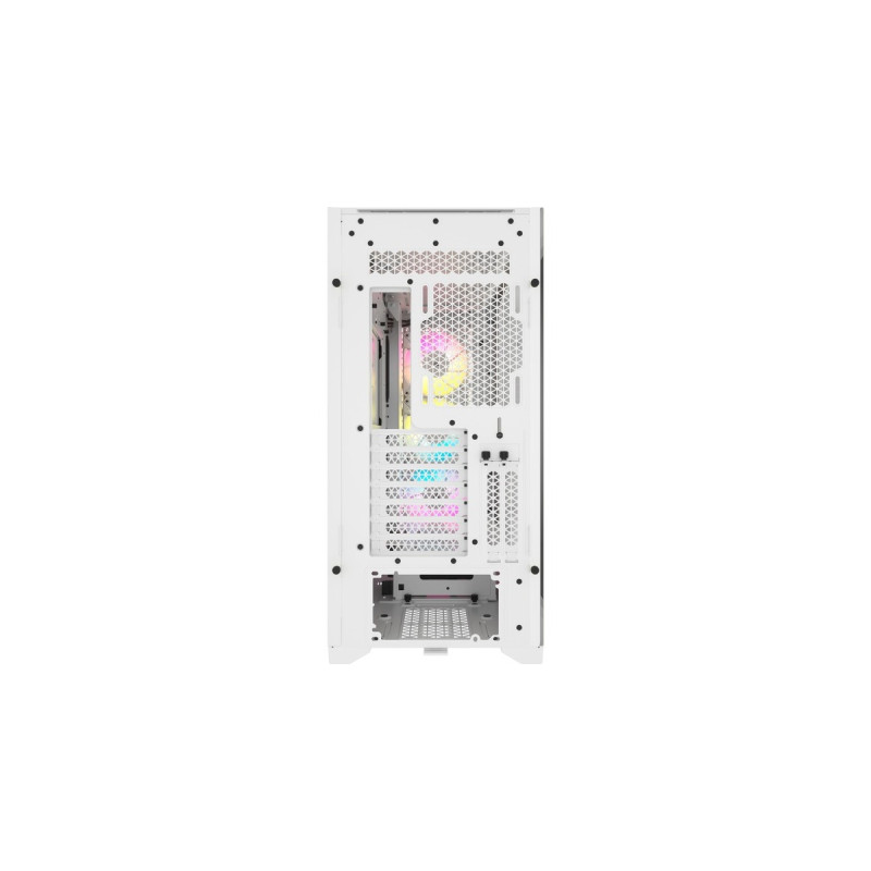 Corsair iCUE 5000D RGB AIRFLOW True White, Tower-Gehäuse(weiß, Tempered Glass)
