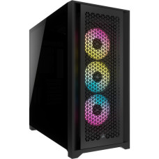 Corsair iCUE 5000D RGB AIRFLOW, Tower-Gehäuse(schwarz, Tempered Glass)