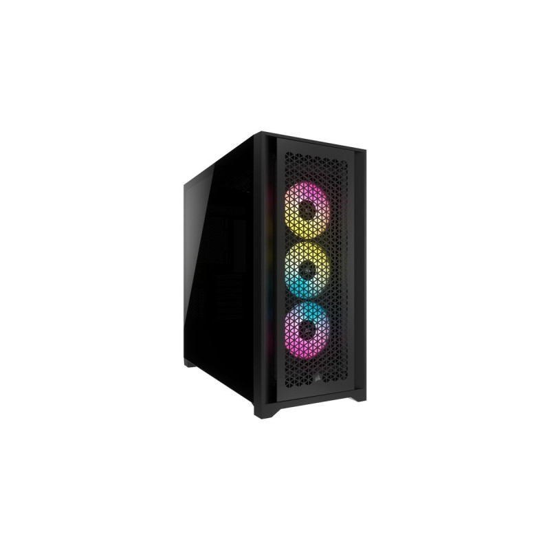 Corsair iCUE 5000D RGB AIRFLOW, Tower-Gehäuse(schwarz, Tempered Glass)