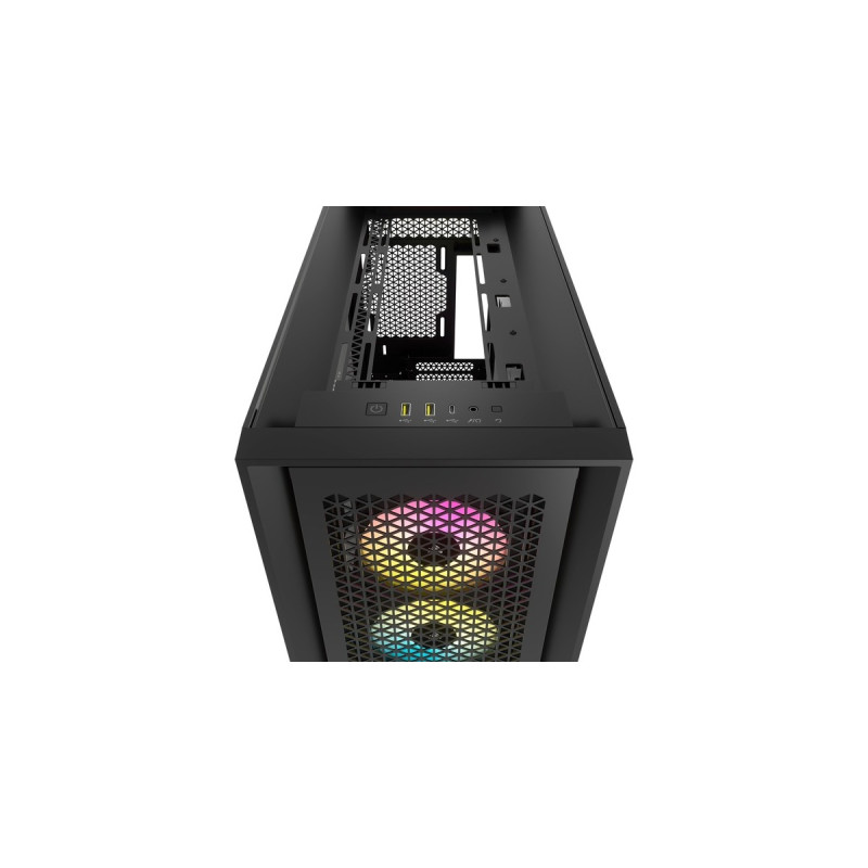Corsair iCUE 5000D RGB AIRFLOW, Tower-Gehäuse(schwarz, Tempered Glass)