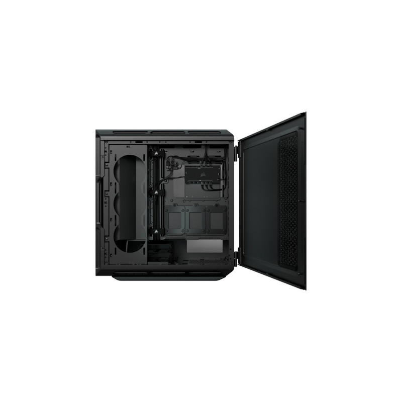 Corsair iCUE 5000T RGB, Tower-Gehäuse(schwarz, Tempered Glass)