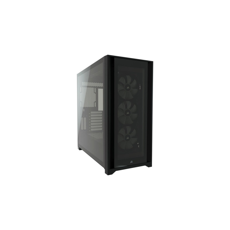 Corsair iCUE 5000X RGB TG, Tower-Gehäuse(schwarz, Tempered Glass)