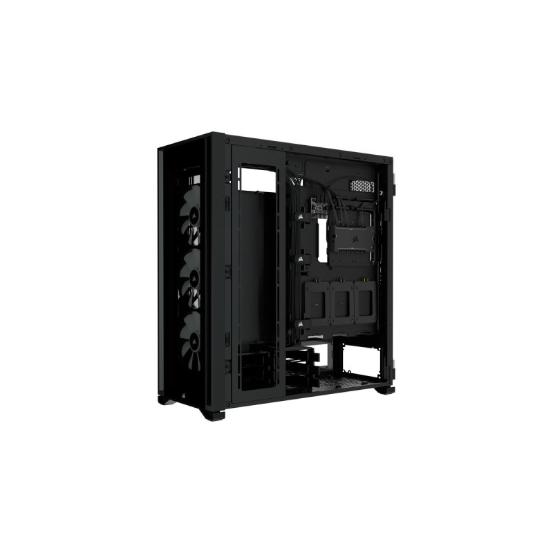 Corsair iCUE 7000X RGB TG, Big-Tower-Gehäuse(schwarz, Tempered Glass)
