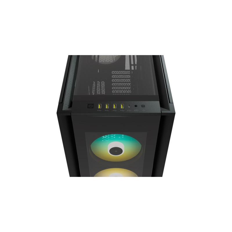 Corsair iCUE 7000X RGB TG, Big-Tower-Gehäuse(schwarz, Tempered Glass)