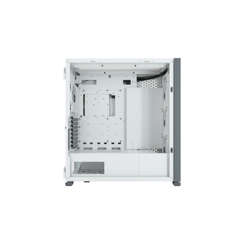 Corsair iCUE 7000X RGB TG, Big-Tower-Gehäuse(weiß, Tempered Glass)