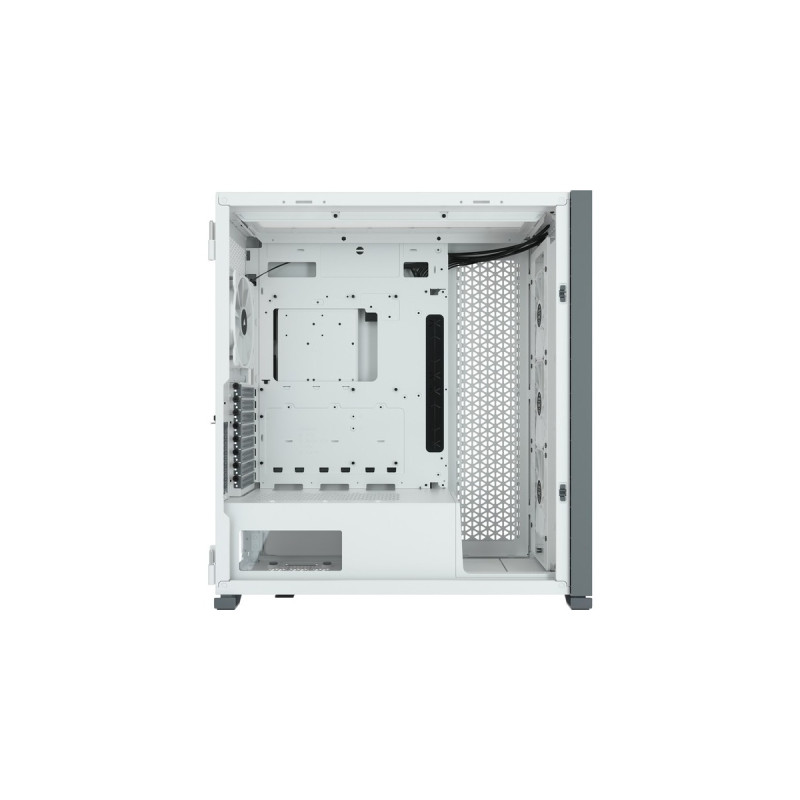 Corsair iCUE 7000X RGB TG, Big-Tower-Gehäuse(weiß, Tempered Glass)