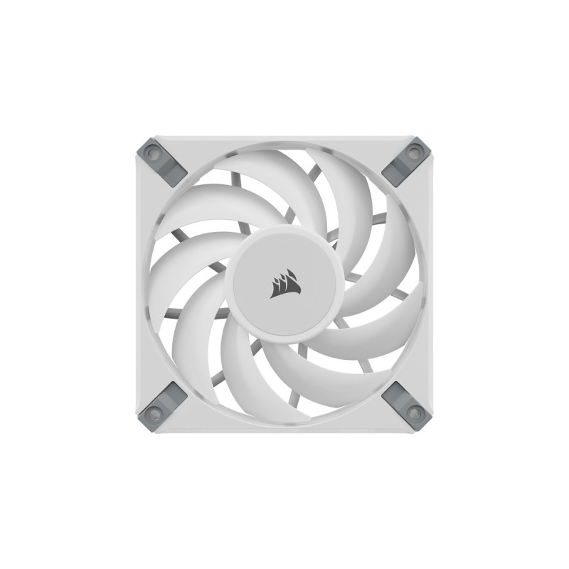 Corsair iCUE AF120 RGB ELITE 120-mm-PWM, Gehäuselüfter(weiß, 3er Pack, inkl. Controller)