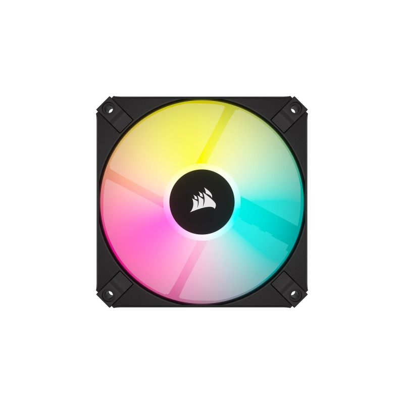 Corsair iCUE AF120 RGB Slim, Gehäuselüfter(schwarz, Einzellüfter, ohne Controller)