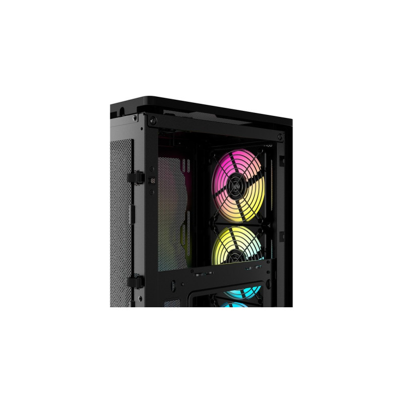 Corsair iCUE AF120 RGB Slim, Gehäuselüfter(schwarz, Einzellüfter, ohne Controller)