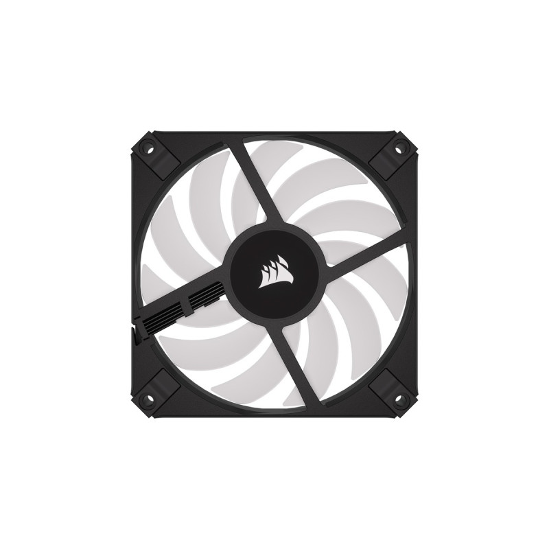 Corsair iCUE AF120 RGB Slim, Gehäuselüfter(schwarz, 2er Pack, inkl. Controller)