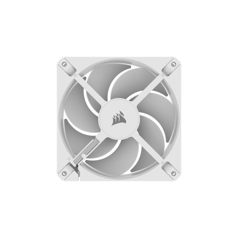Corsair iCUE AR120 Digital RGB 120-mm-PWM, Gehäuselüfter(weiß, einzelner Lüfter)