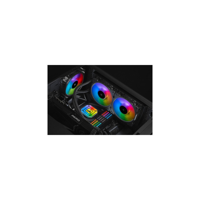 Corsair iCUE H100I ELITE CAPELLIX 240mm, Wasserkühlung(schwarz, Outlet)