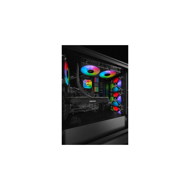 Corsair iCUE H100I ELITE CAPELLIX 240mm, Wasserkühlung(schwarz, Outlet)