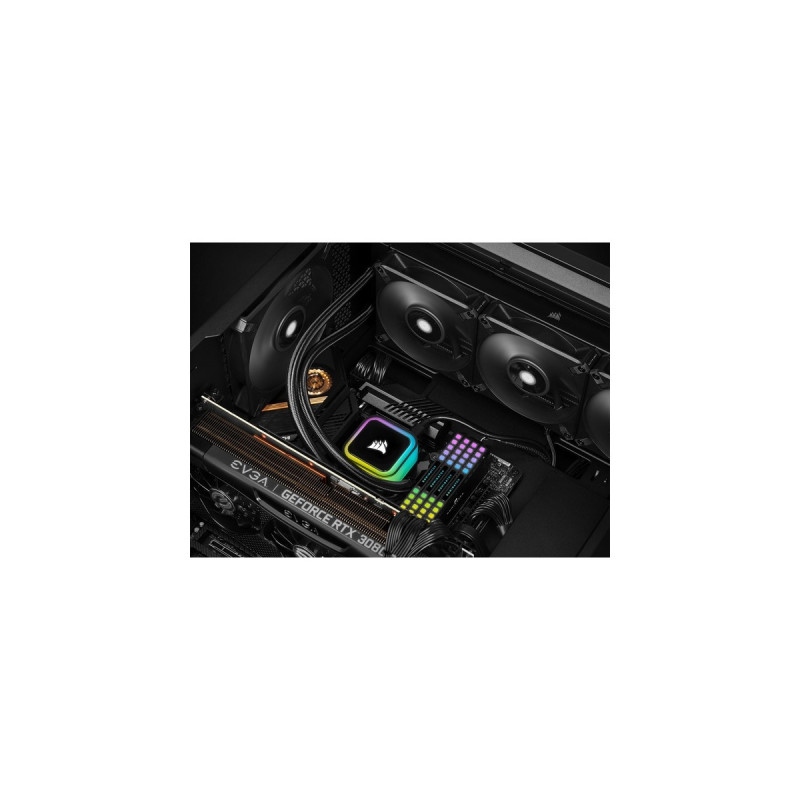 Corsair iCUE H100i RGB ELITE 240mm, Wasserkühlung(schwarz)