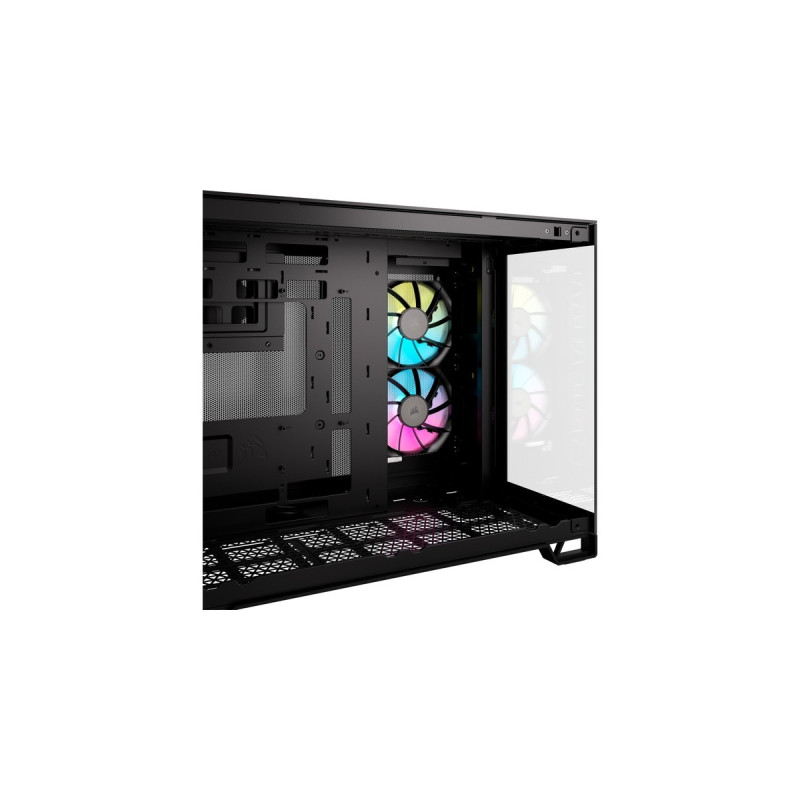 Corsair iCUE LINK 2500X RGB, Tower-Gehäuse(schwarz, Tempered Glass x 2)