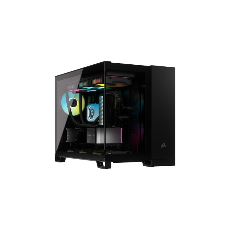 Corsair iCUE LINK 2500X RGB, Tower-Gehäuse(schwarz, Tempered Glass x 2)