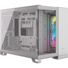 Corsair iCUE LINK 2500X RGB, Tower-Gehäuse(weiß, Tempered Glass x 2)