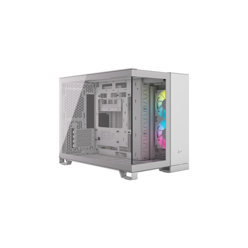 Corsair iCUE LINK 2500X RGB, Tower-Gehäuse(weiß, Tempered Glass x 2)