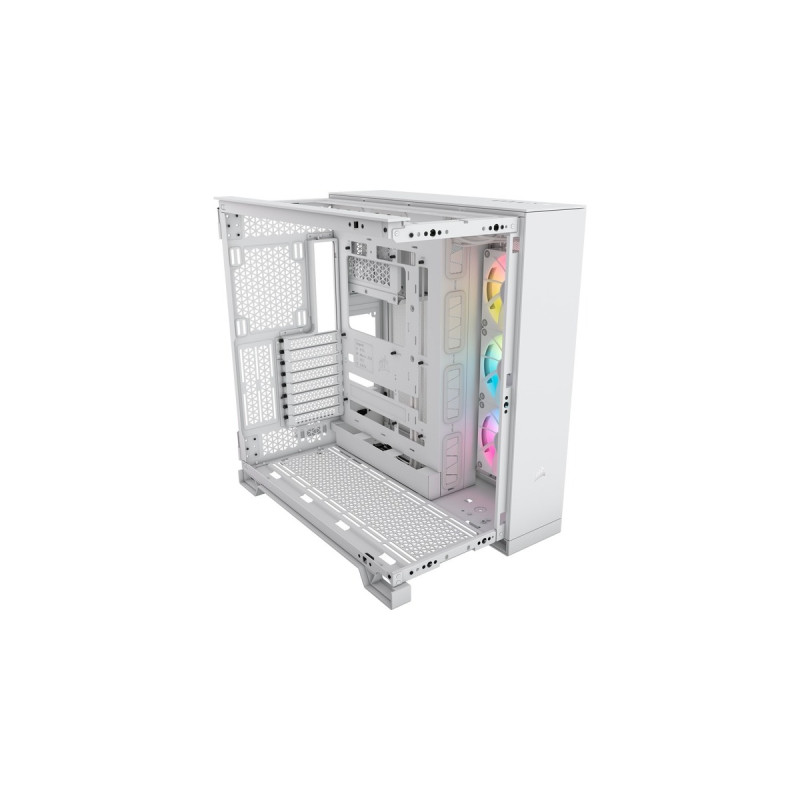 Corsair iCUE LINK 6500X RGB, Tower-Gehäuse(weiß, Tempered Glass x 2)