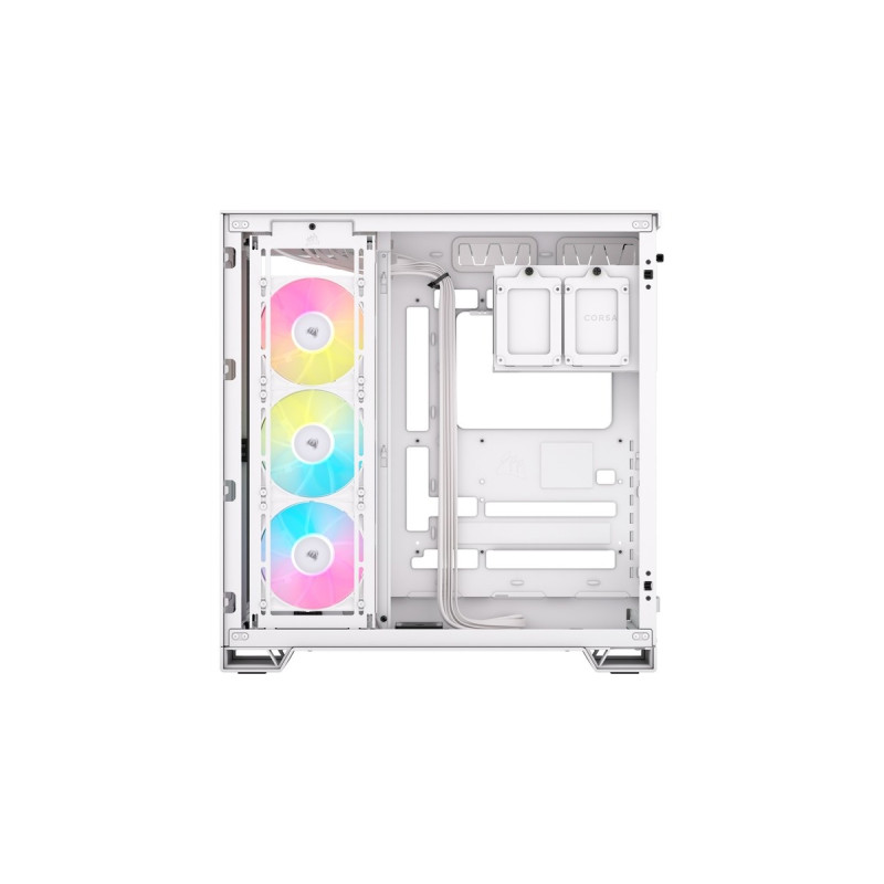 Corsair iCUE LINK 6500X RGB, Tower-Gehäuse(weiß, Tempered Glass x 2)