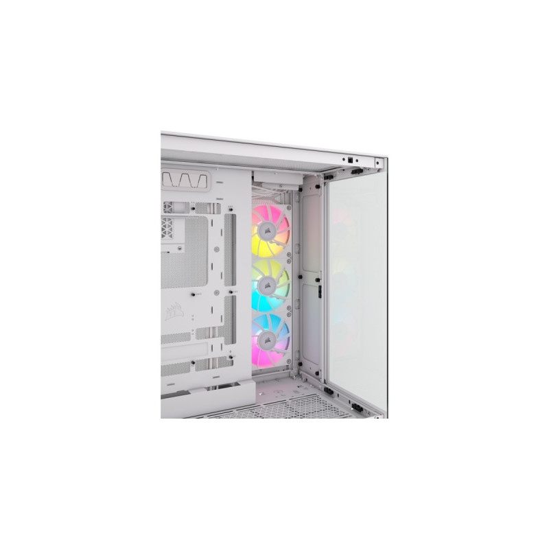 Corsair iCUE LINK 6500X RGB, Tower-Gehäuse(weiß, Tempered Glass x 2)