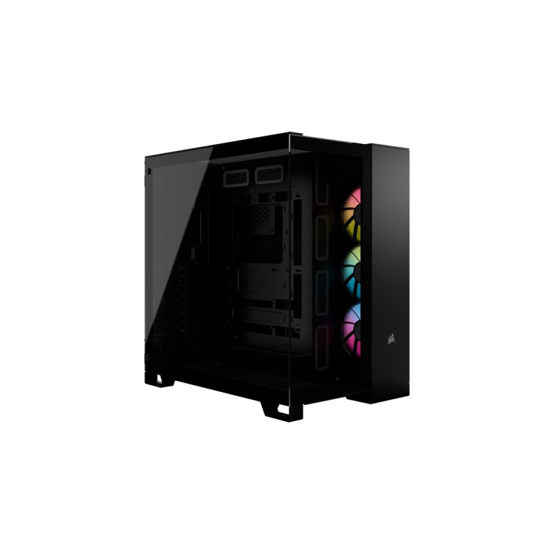 Corsair iCUE LINK 6500X RGB, Tower-Gehäuse(schwarz, Tempered Glass x 2)