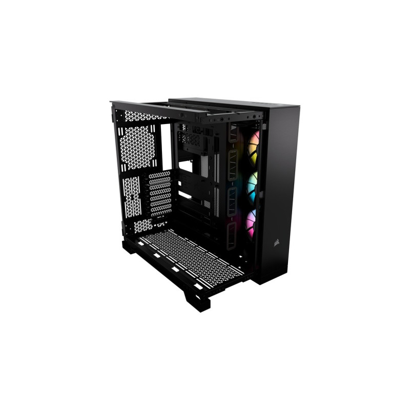 Corsair iCUE LINK 6500X RGB, Tower-Gehäuse(schwarz, Tempered Glass x 2)
