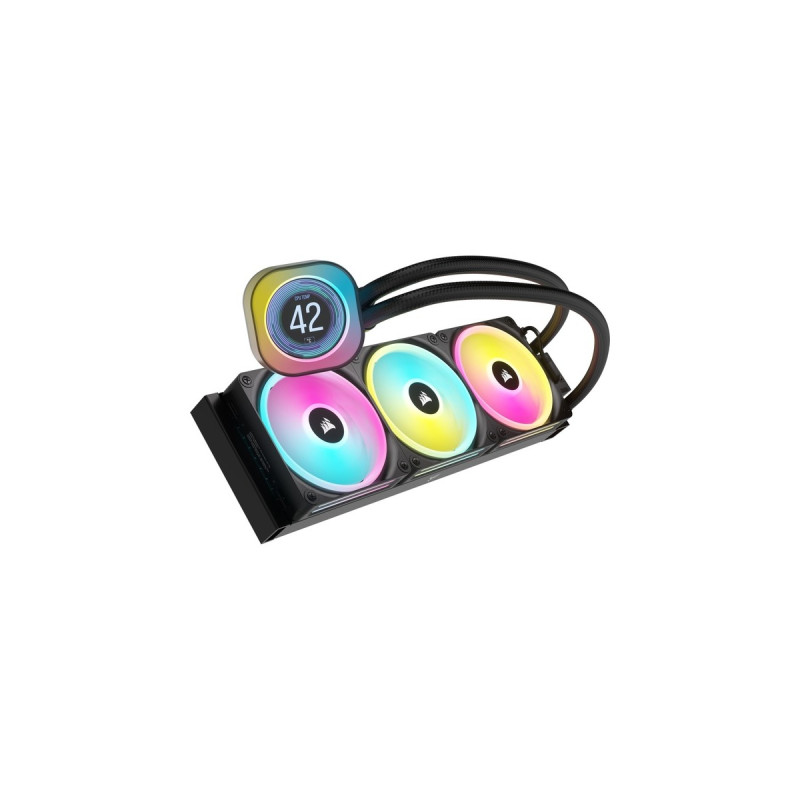 Corsair iCUE LINK H150i LCD Liquid CPU Cooler, Wasserkühlung(schwarz)