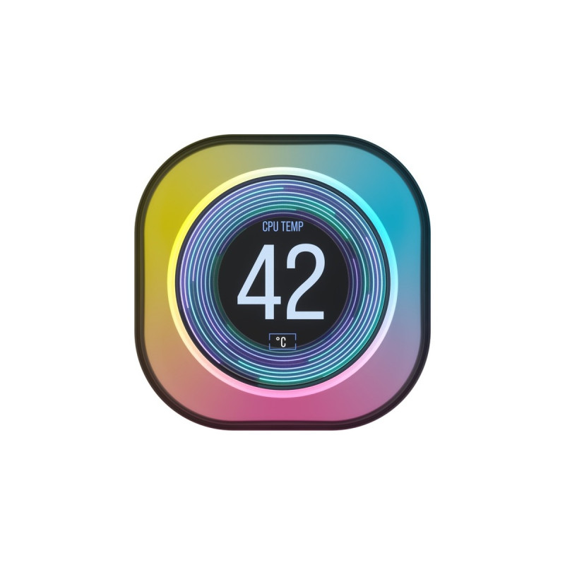 Corsair iCUE LINK H170i LCD Liquid CPU Cooler, Wasserkühlung(schwarz)