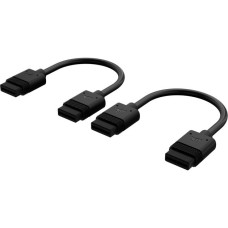 Corsair iCUE LINK Kabel, 100mm, gerade(schwarz, 2 Stück)