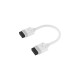Corsair iCUE LINK Kabel, 100mm, gerade(weiß, 2 Stück)